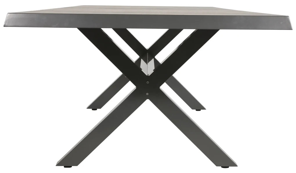 Lesli Living Tuintafel - Castilla - Kruispoot - Negro - 240 cm - Lesli Living