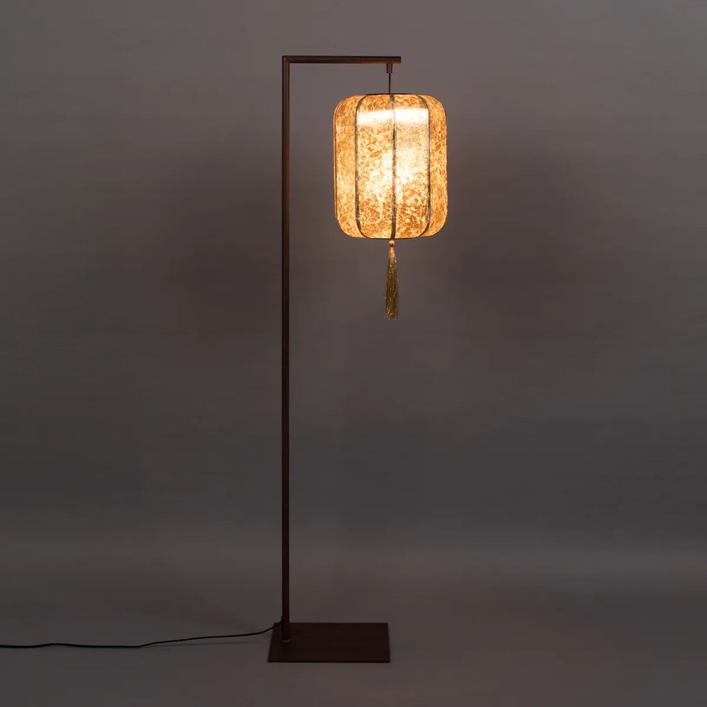 Dutchbone Suoni Chinese Lampion Vloerlamp - Goud