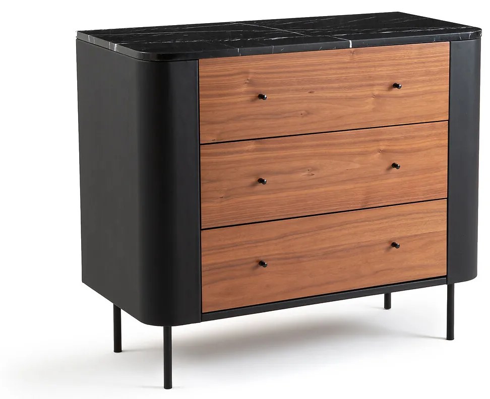 Commode marmer en leer, Cisare