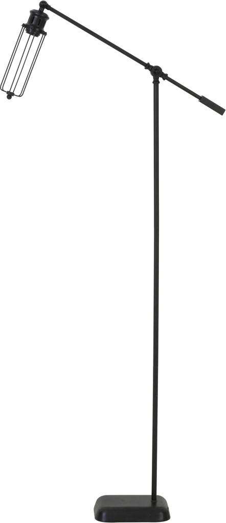 Vloerlamp DEVID - Metaal Zwart