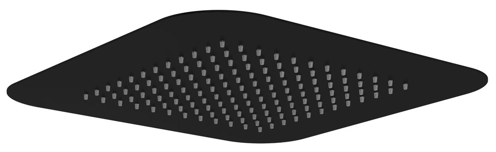 Hotbath Gal inbouw hoofddouche 42x42cm zwart mat
