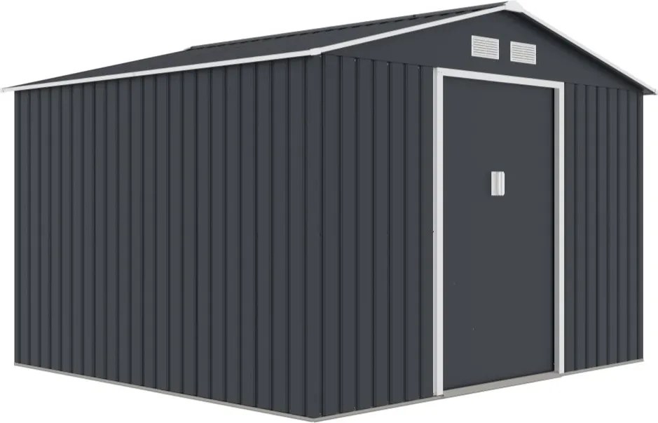 Metalen tuinhuisje Molde 2,8 x 2,6 m Store Boss antraciet