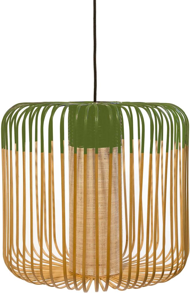 Forestier Bamboo Light hanglamp medium groen