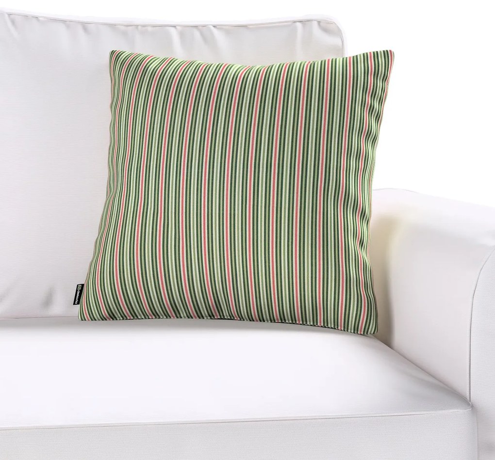 Dekoria Kussenhoes Kinga, rood-groen 50 x 50 cm