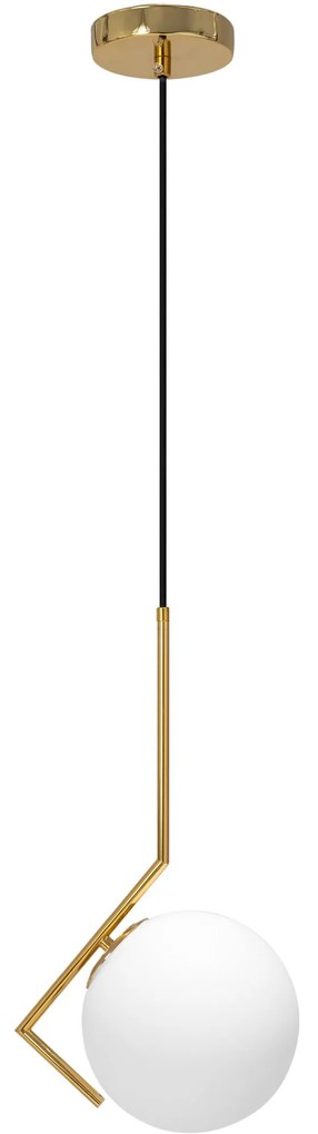 Moderne hangende gouden glazen plafondlamp APP429-1CP