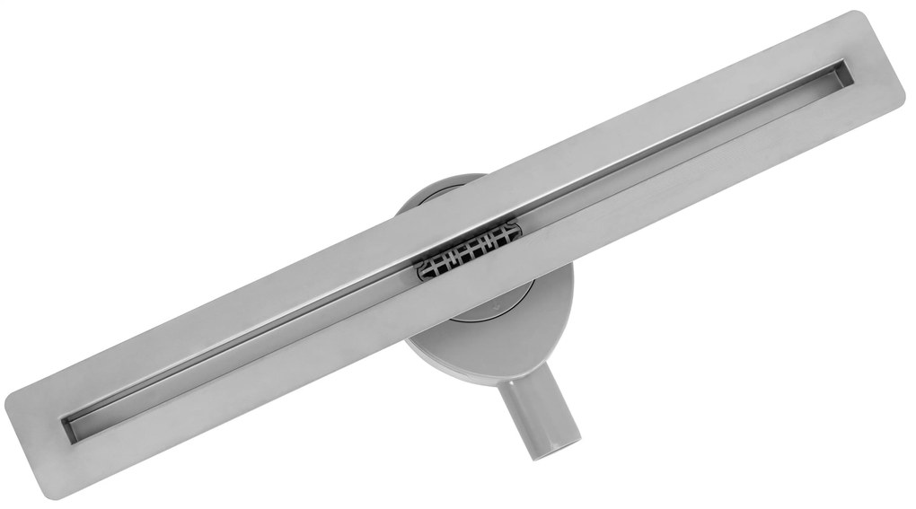 Lineaire afvoer Rea FILO Brush Steel 80