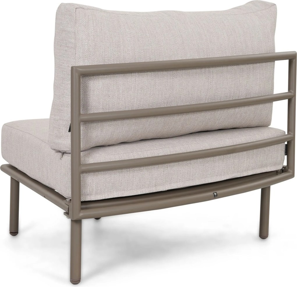 Loungeset tuin  Aluminium Zand/Beige  Lifestyle Garden Furniture Perla