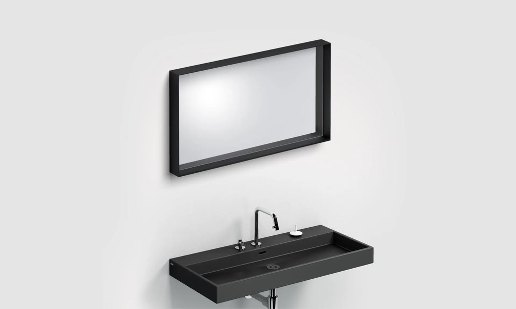 Clou Look at Me spiegel 90x50cm zwart mat