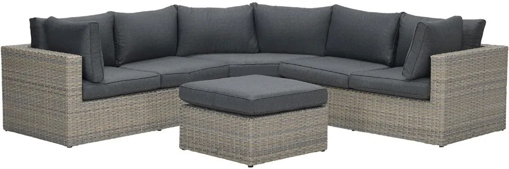 Garden Impressions Carlo loungeset 5-delig XL - vintage willow