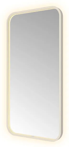 Hotbath &MORE Spiegel direct en indirect LED spiegelverwarming color changing dimbaar met afstandsbediening RVS 316 SSQ510IX