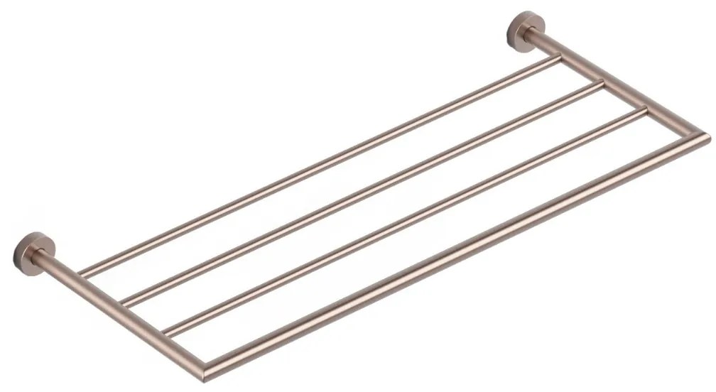 Hotbath &More handdoekrek geborsteld nikkel