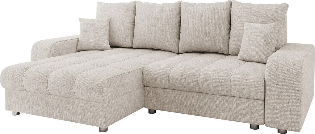 Hoekbank Sanford 102, Aanwezig, Aanwezig, 250x166x94cm, 117 kg, Poten: Metaal, Kunststof, Hout: Grenen, Beuk