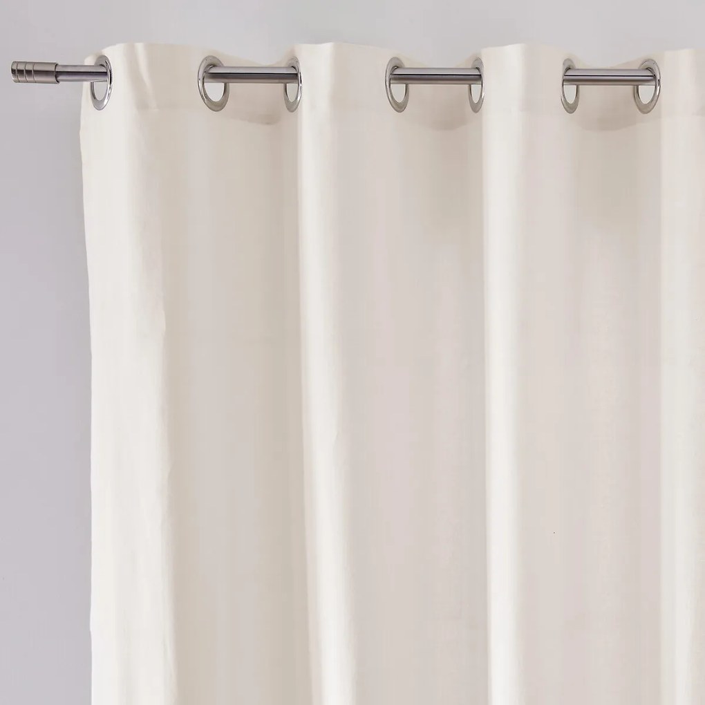 Katoenen gordijn met oogjes Scenario