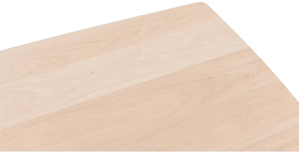 Goossens Excellent Eettafel Floyd, Semi rechthoekig 220 x 100 cm