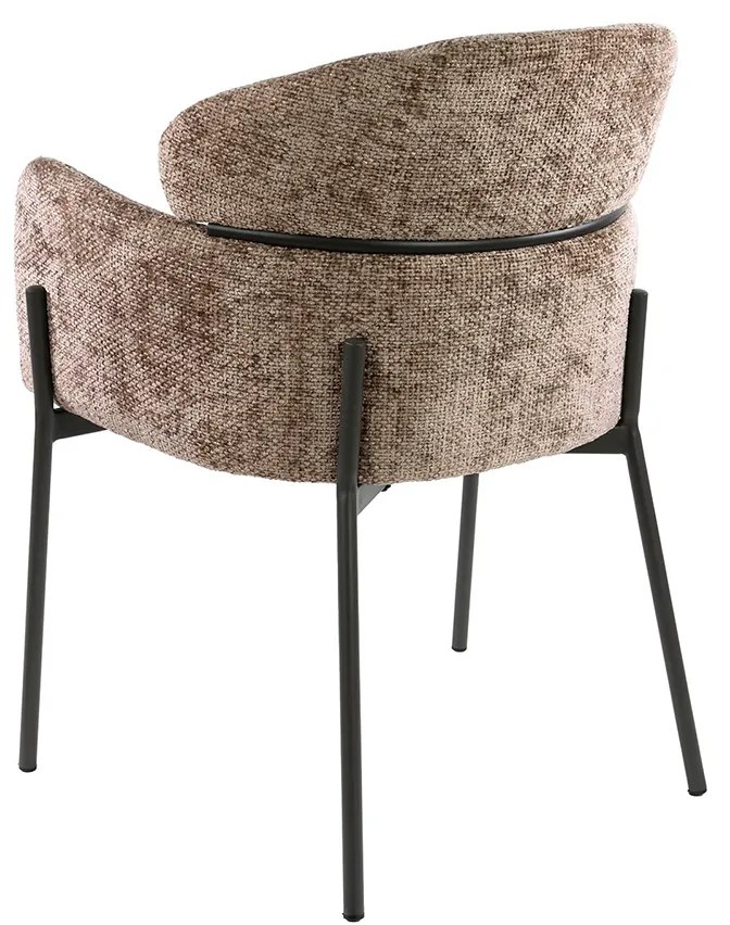 Comfortabele Eetkamerstoel Mocca