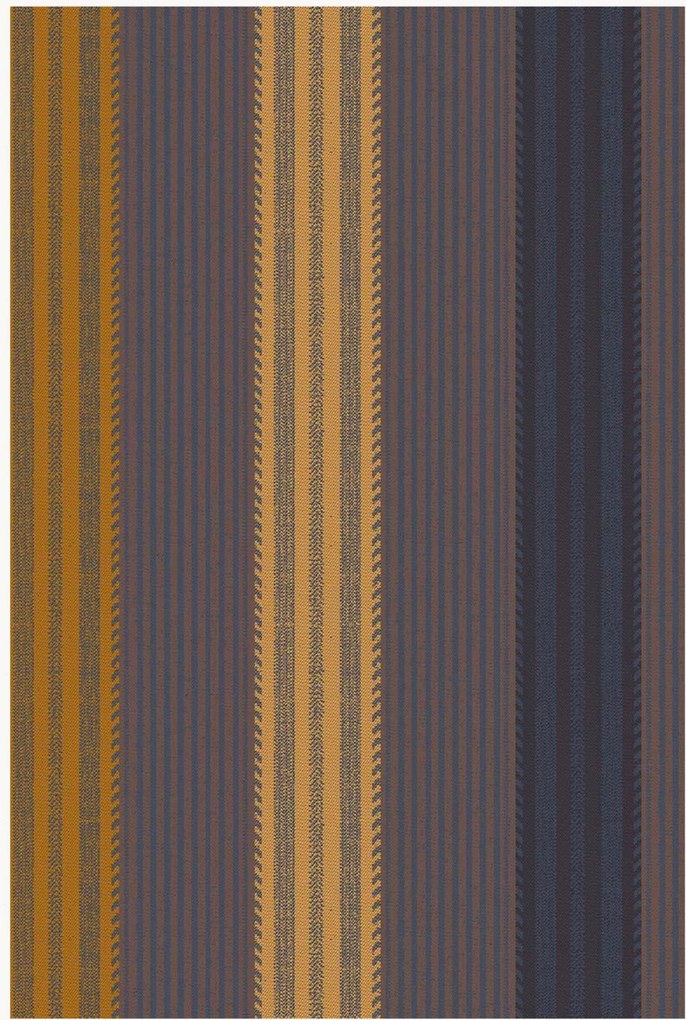 Jacquard placemats Mille Bambous Onyx met acryl coating, 4-delig