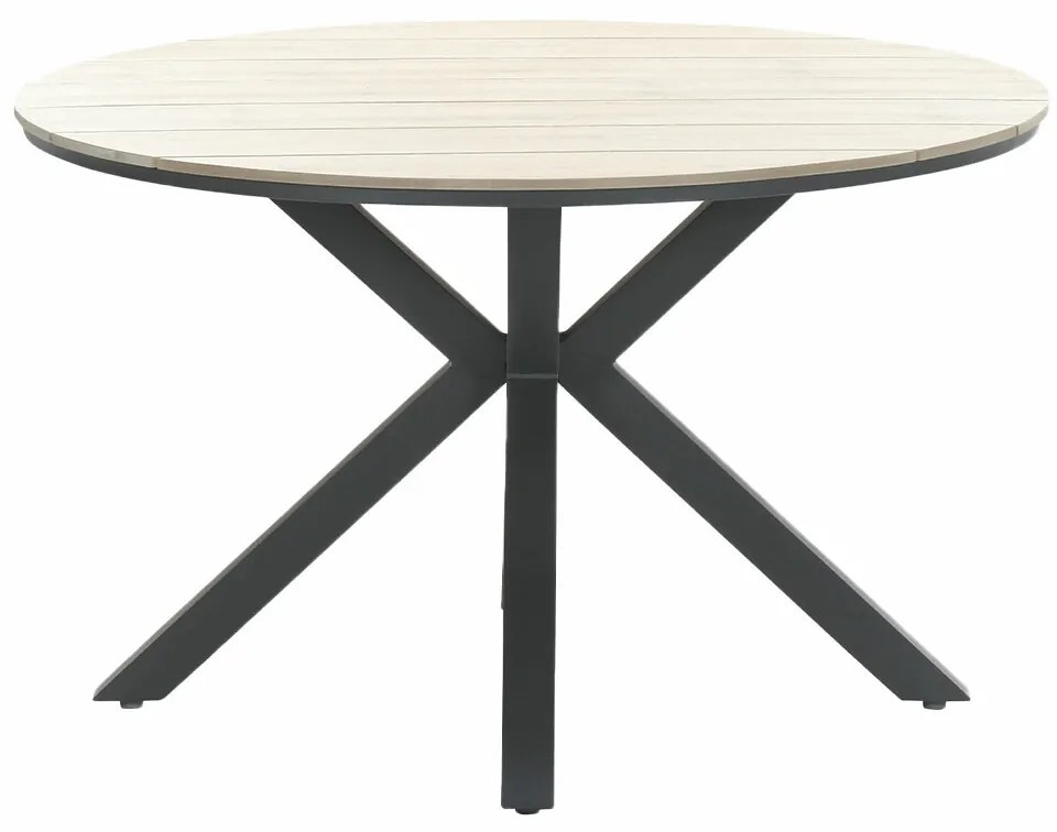 Garden Impressions Tulli tuintafel Ø122 cm - licht bruin