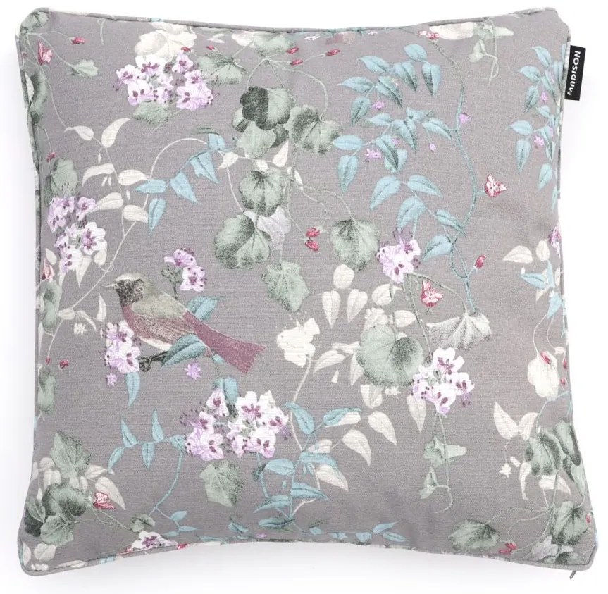 Sierkussen Tuin | Grijs-Antraciet  | Katoen/Polyester | Madison | 50x50cm | Kees Smit Tuinmeubelen