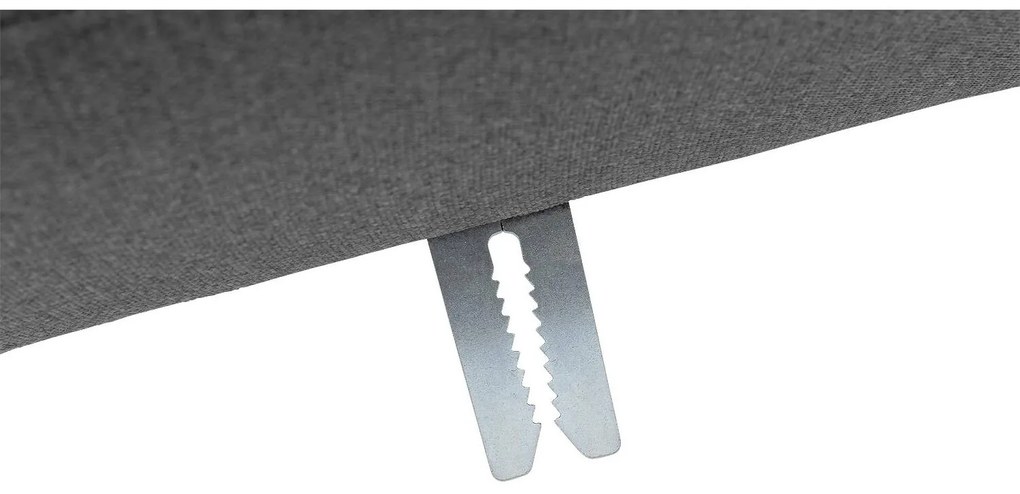 Goossens Key West grijs, stof, 2,5-zits, modern design