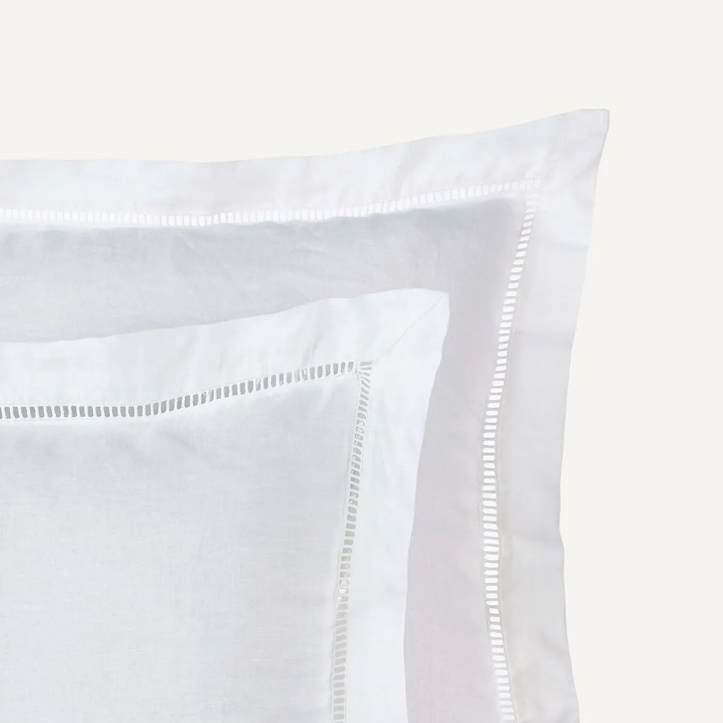 Kussensloop in gewassen linnen, Scala