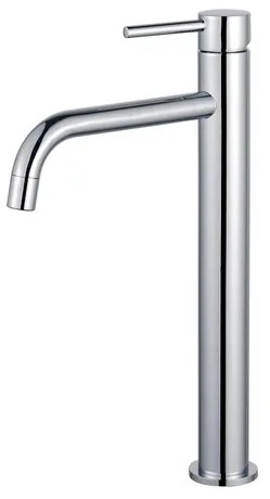 Fortifura Calvi Slim Wastafelkraan - 32cm - verhoogd - opbouw - chroom SW377813