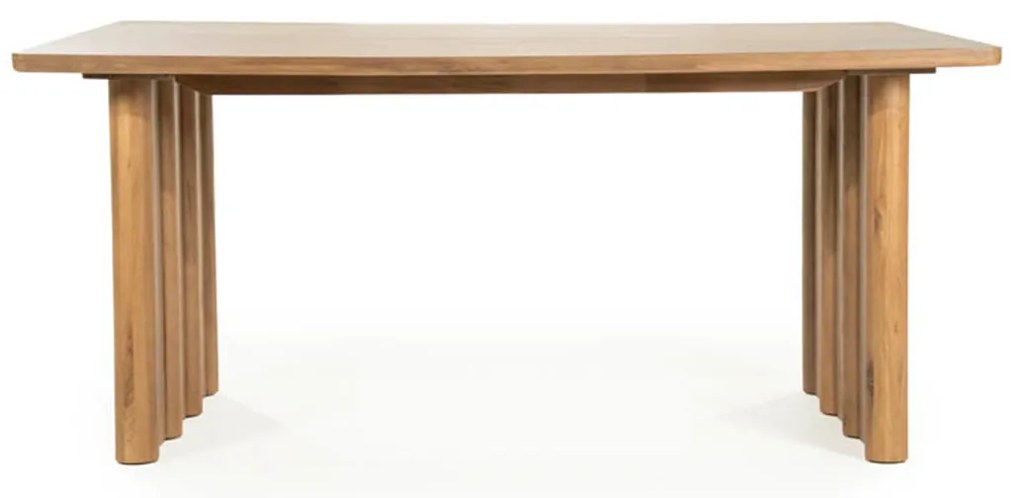 Eleonora Jake Eiken Design Eetafel Bruin 180x100 Cm - 180 X 100cm.
