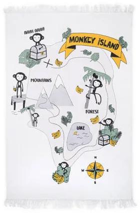 Monkey island vloerkleed (90x130 cm) (90x130)