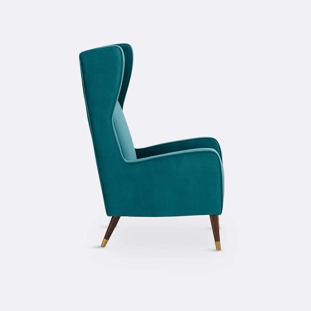 XXL fauteuil, fluweel, (Y)