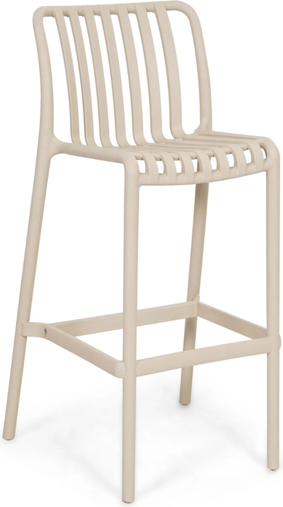 Barstoel Kunststof Zand/Beige Domani Furniture Alba  loft
