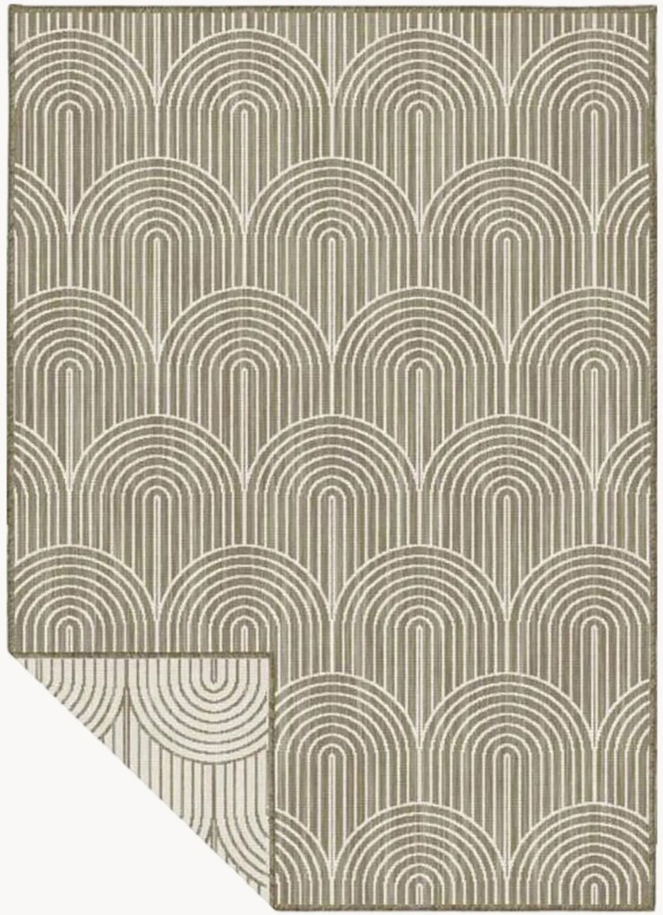 Dubbelzijdig in- & outdoor vloerkleed Pangli