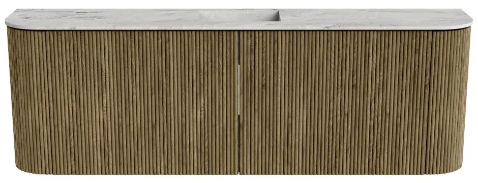 Mondiaz Joya DLux 125cm toiletmeubel ronding links/rechts dusk met wastafel faye midden zonder kraangat glace