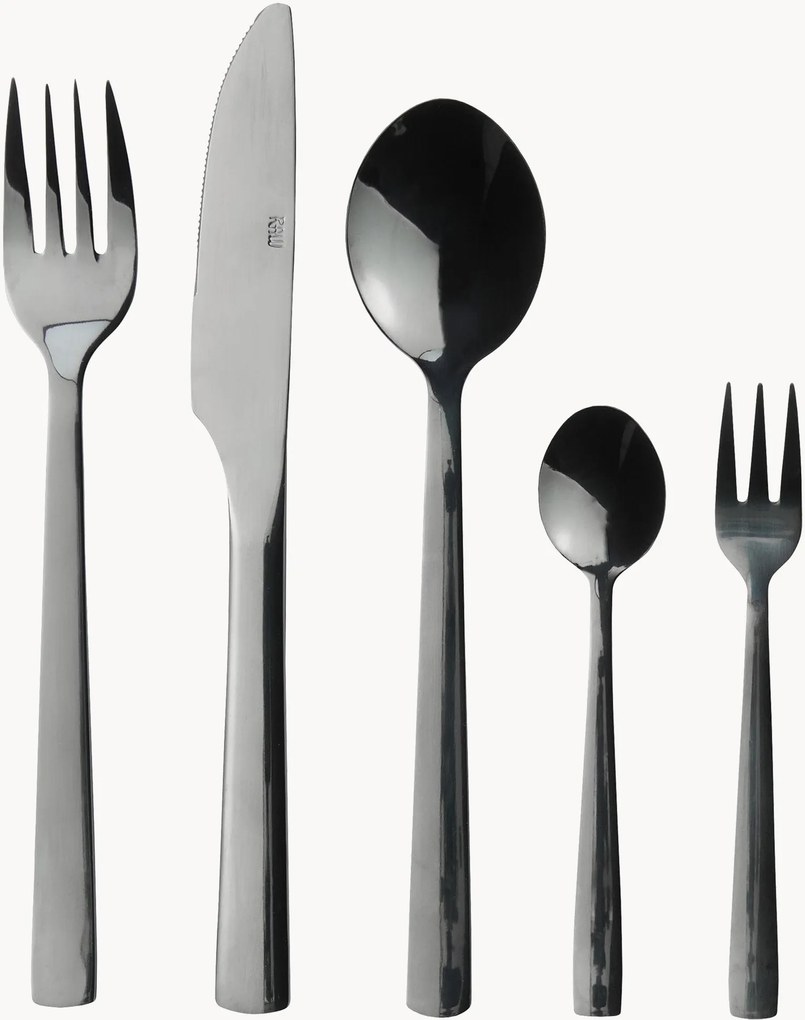 Bestekset RAW, 12 personen, 60-delig