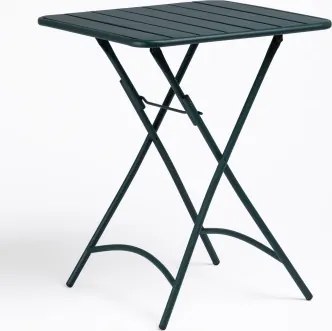 Janti Opvouwbare Vierkante 60x60 Cm Stalen Keukentafel Jungle Groen - Sklum