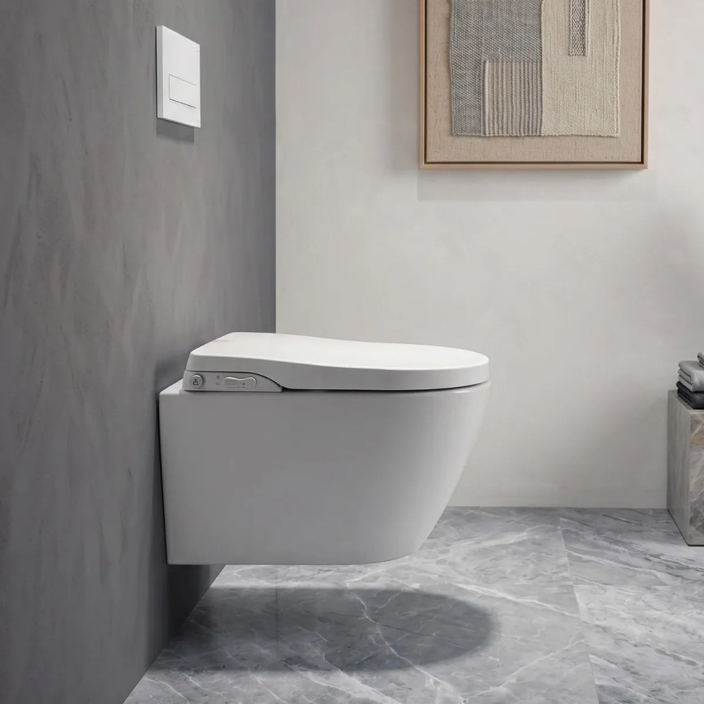 Saniclear Jama Spray randloos toilet met douchewc bidet zitting