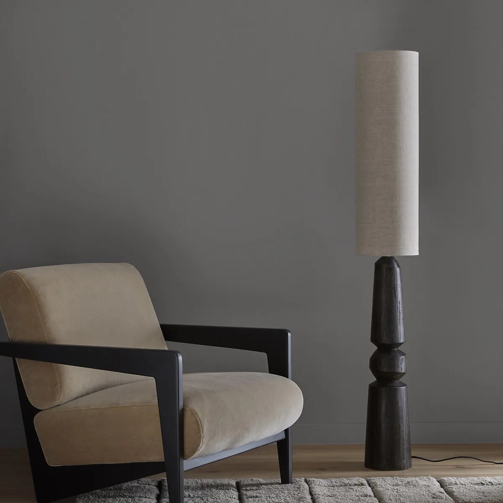 Vloerlamp in mango en Lina, Totemy