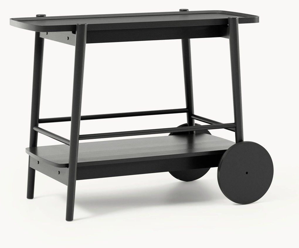 Houten drankentrolley Libby