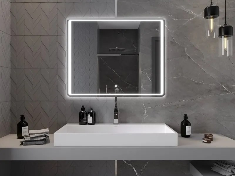 Mexen Zusa verlichte badkamerspiegel 100 x 80 cm, LED 6000K, anti-condens - 9808-100-080-611-00