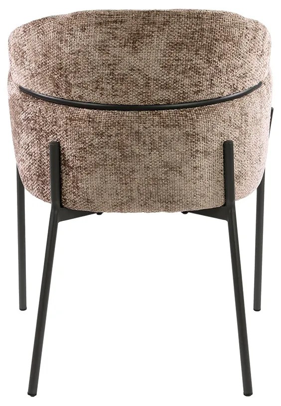 Comfortabele Eetkamerstoel Mocca