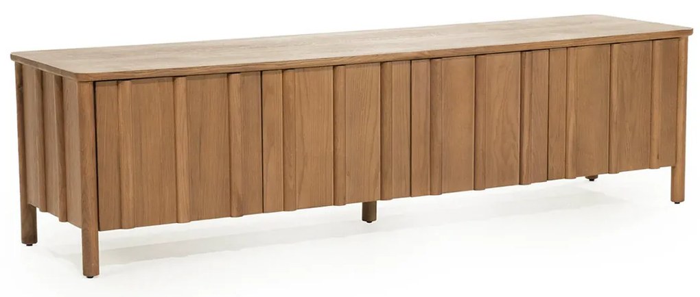 Eleonora Jake Modern Tv-meubel Eikenhout Bruin 183 Cm - 183x47x50cm.