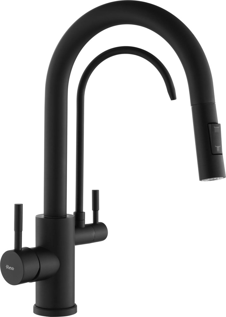 Keukenkraan Rea Eco Fresh Black