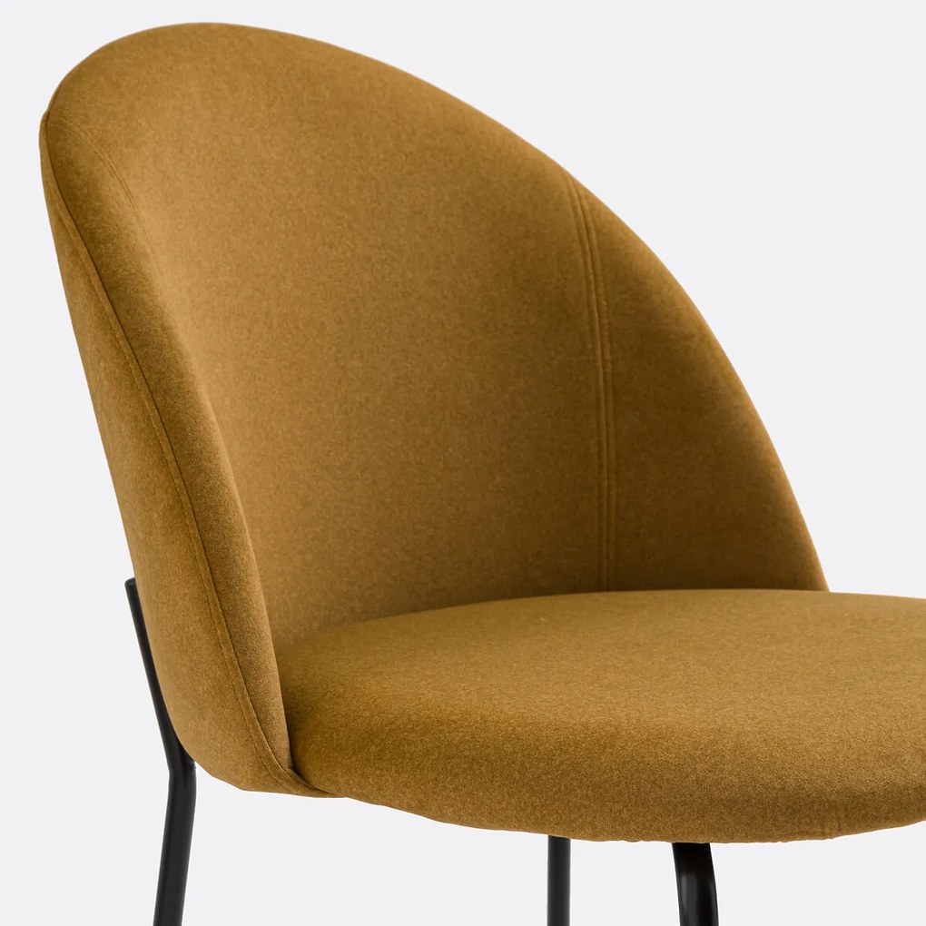 Set van 2 fluwelen stoelen, Nordie