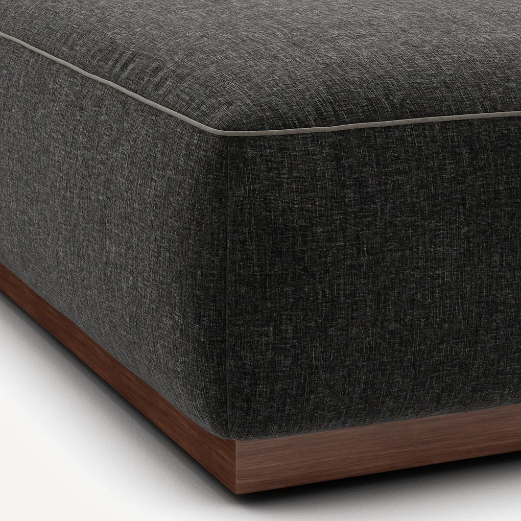 Voetensteun van chenillefluweel, JACOPO