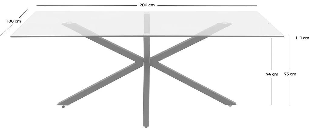 Goossens Basic Eettafel Imagine, Rechthoekig 200 x 100 cm