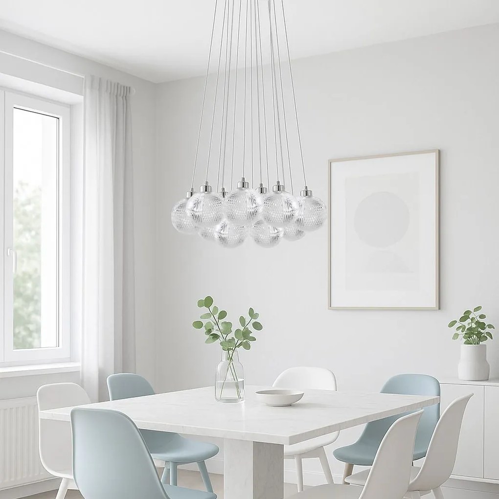 Hanglamp MS025-13CP Chrome