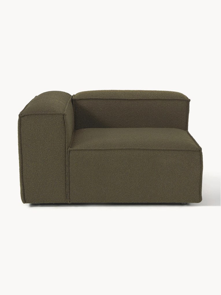 Bouclé hoekmodule Lennon