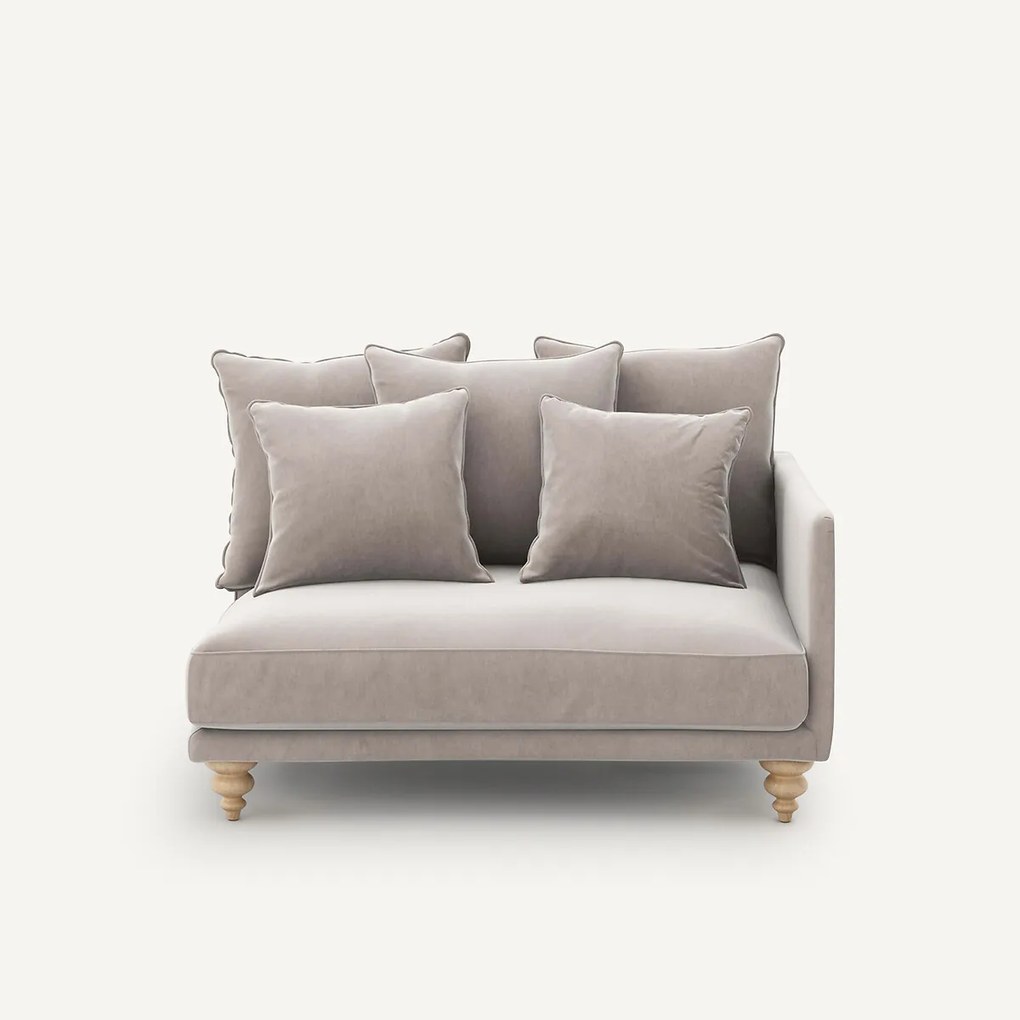 Halve bank fluweel, Lazare
