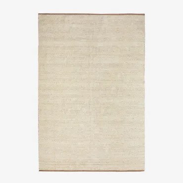 Kalina Polyester- En Juten Vloerkleed 300 X 200 Cm - Sklum