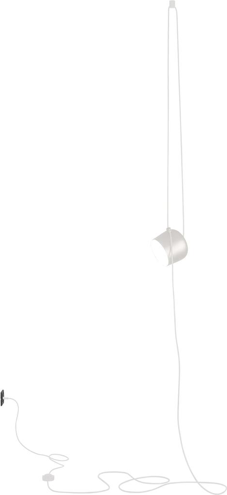 Flos Aim Small hanglamp LED met stekker wit