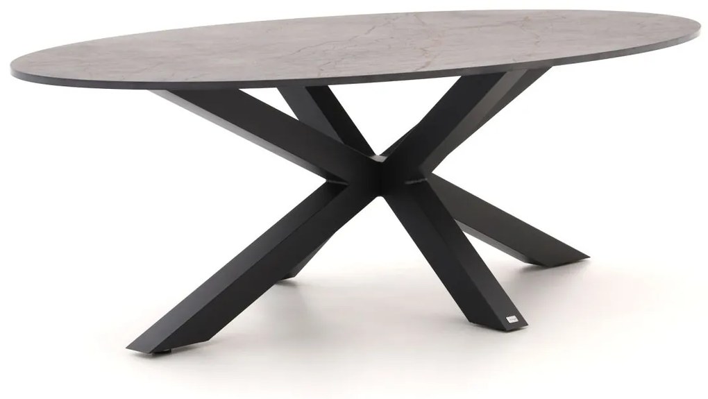 Tuin eettafel Bellagio  | Ovaal  | Tuintafel Dekton | 240x120cm | 6 personen | Kees Smit Tuinmeubelen