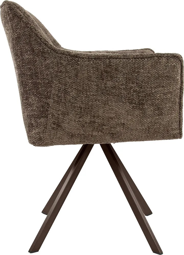 Draaibare Eetkamerstoel Taupe